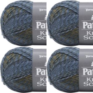 Spinrite Patons Kroy Socks FX Yarn Deep Sea 1 Pack of 4 Skein