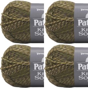 Spinrite Patons Kroy Socks FX Yarn Mossy 1 Pack of 4 Skein