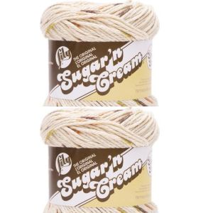Spinrite Lily Sugar n Cream Yarn Ombres Super Size Sonoma 1 Pack of 2 Skein
