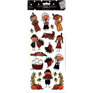 Me And My Big Ideas Stickers Thanks Giving Kids