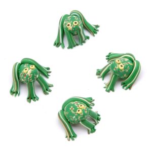 Fimo Clay Animals Frog 1 Inch