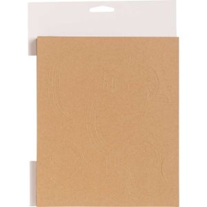 Plaid Folkart Stencil Paper Alphabet and Monogram Script 7 Inches