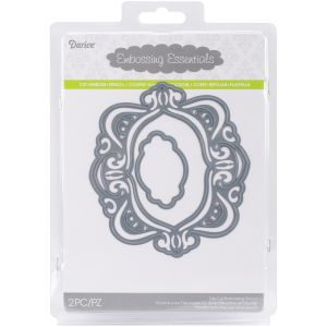 Embossing Essentials Dies Cut Oval Frame