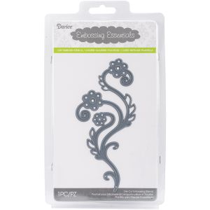 Embossing Essentials Dies Flower Vine Leaves