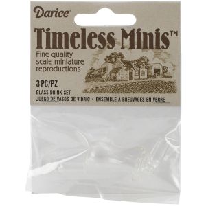 Timeless Miniatures Glass Drink Set
