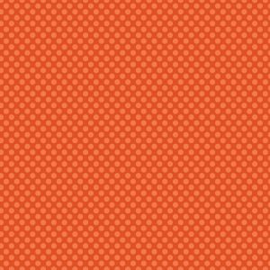 Core Basics Patterned Cardstock 12 X12 Inches Orange Large Dot