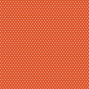 Core Basics Patterned Cardstock 12 X12 Inches Orange Small Dot