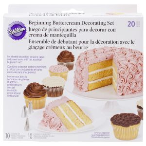 Wilton Beginning Buttercream Decorating Set 20 Per Pkg 