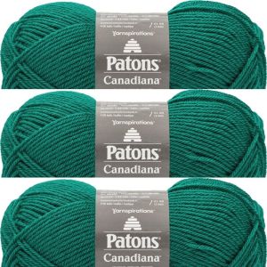 Spinrite Patons Canadiana Yarn Solids Wax Leaf 1 Pack of 3 Skein