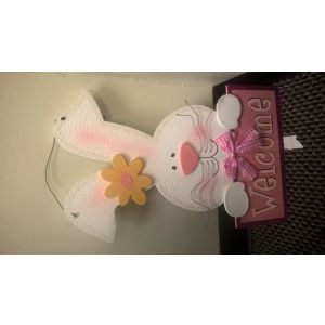 Bunny Welcome Wall D?cor