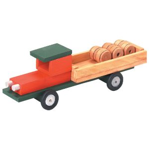 Wood Model Kit Pickup Truck 7.25 X 2.5 Inches