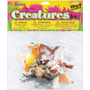 Assorted Plastic Dogs 2 Inches