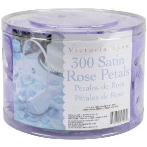 Satin Loose Rose Petals Purple