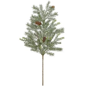Christmas Decoration Iced Angel PineBranch 28 inch