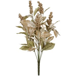 Mixed Christmas Bush Gold 21 Inches