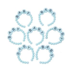 Baby Bracelet Blue 1.5 Inches