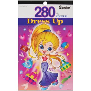 Twin Seven Dress Up Sticker Book 280 Fashion Stickers for Kids