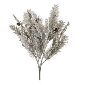Darice Chritmas Bush Cedar Pinecone Blue 19In