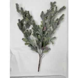 Chritmas Bush Pine Pinecone X2A Dark Green Light Green 26Inches