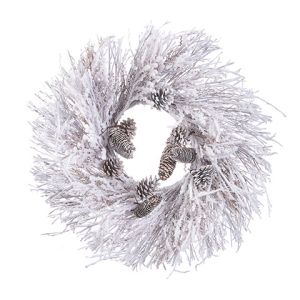 Snow Covered Wreath 24 Inches