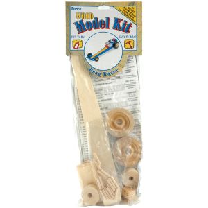 Darice Wood Model Kit Drag Racer 6.75 inch X2 inch 