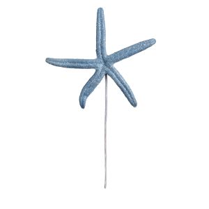 Starfish Pick Blue 5 X 9.5 Inches