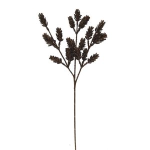 Spray Hops X2Assort Glitter Coffee Olive Green 24 Inches