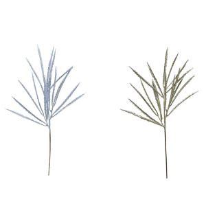 Glitter Spikey Grass Spray 11 X 27 Inches 2 Assorted Colors
