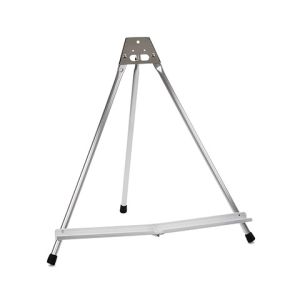 Tabletop Easel Aluminum Black Rubber Feet 19 Inch