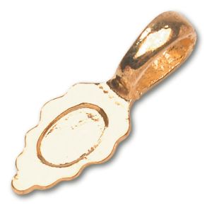 Jewelry Designer Slimpack Bail Mount Gold 18 mm X 7 mm