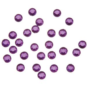 Sticky Back Rhinestones 5 mm Amethyst