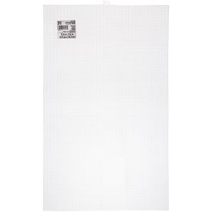 Mesh Plastic Canvas Ultra Stiff 13.625 X 11.5 Inches Clear