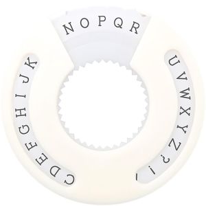 Large 0.75 Inches Sans Serif Font Wheel Label It