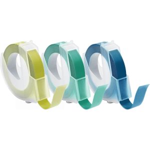 Label It 0.375 Inches Emboss Tape Rolls Cool