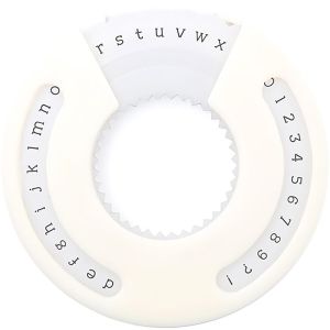 Label It Font Wheel Serif Small