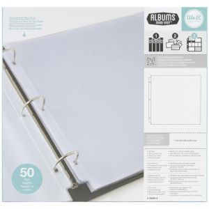 Ring Page Protectors 12 X 12 Inches