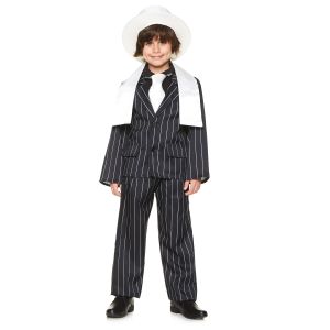 Karnival Costumes 20s Gangster Mob Boss Kid's Costume Large 7-8
