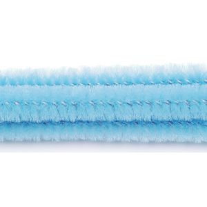 Chenille Stems 6mm Light Blue 300 Pieces