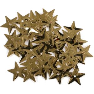 Star Sequins Gold 18mm?