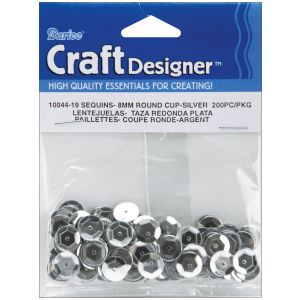 Cupped Sequins Silver 8mm?