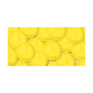 Acrylic Pom Poms Yellow 0.75 Inch