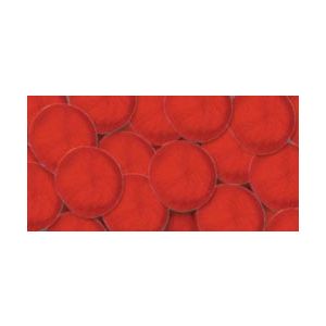 Acrylic Pom Pom Red 1 Inch