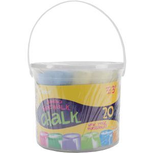 Assorted Sidewalk Chalk Jumbo