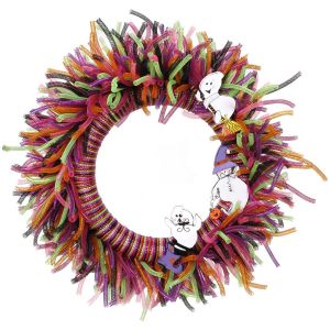 Mesh Tubing Orange and Copper Metallic 8 mm X 20 Yard