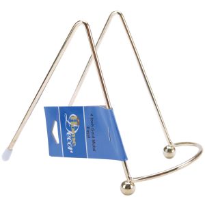 Easel Metal Display Stand Gold 4 Inches