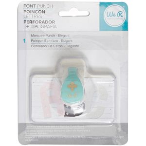 Alphabet Punches Elegant Font Punches Marquee