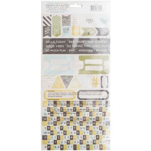 High Five Collection Cardstock Stickers