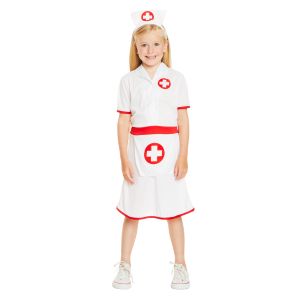 Karnival Costumes Classic Hospital Nurse Girl's Costume Small 3-4