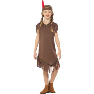 Karnival Costumes Native American Dress Girl's Costume Medium 5-6