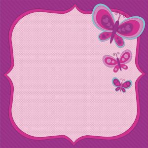 Scrapbook Paper 3D Butterfly 12 X 12 Inches
